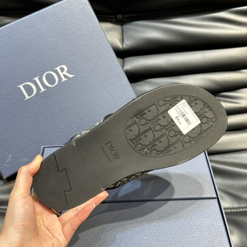 Replica Christian Dior Slippers For Men #1220364 $56.00 USD for Wholesale