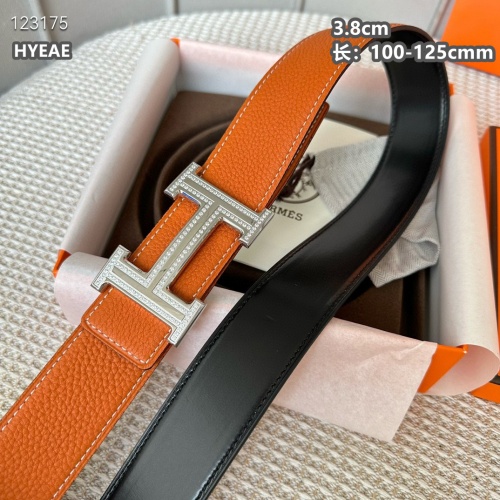 Replica Hermes AAA Quality Belts For Men #1220384 $60.00 USD for Wholesale