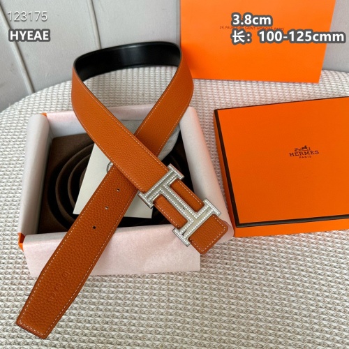 Replica Hermes AAA Quality Belts For Men #1220384 $60.00 USD for Wholesale