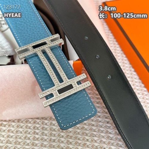 Replica Hermes AAA Quality Belts For Men #1220386 $60.00 USD for Wholesale