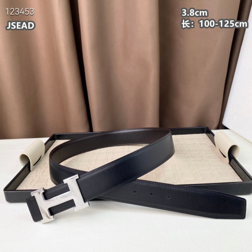 Replica Hermes AAA Quality Belts For Men #1220397 $56.00 USD for Wholesale