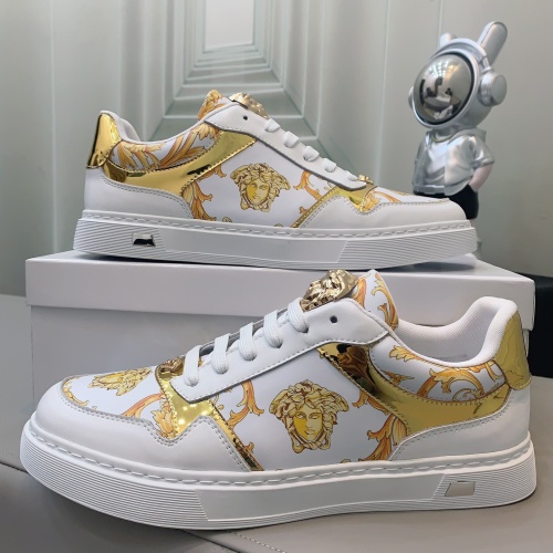 Replica Versace Casual Shoes For Men #1220433 $72.00 USD for Wholesale