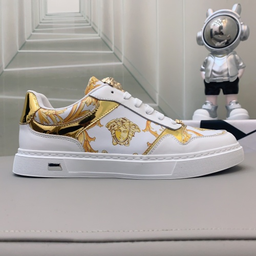 Replica Versace Casual Shoes For Men #1220433 $72.00 USD for Wholesale