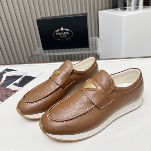 Wholesale Prada Casual Shoes For Men #1220438 $100.00 USD, Wholesale Quality Replica Prada Casual Shoes