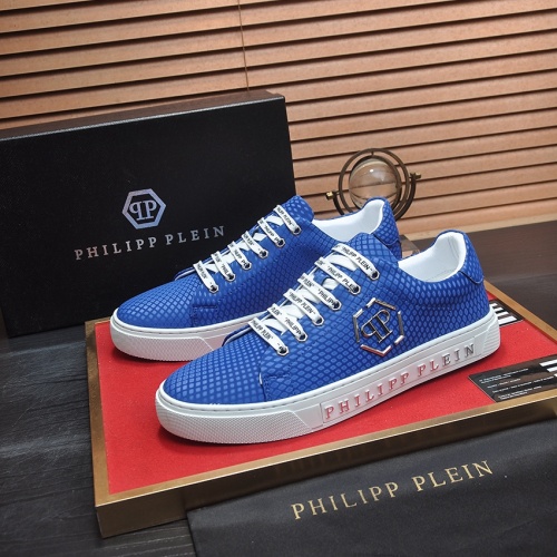 Wholesale Philipp Plein PP Casual Shoes For Men #1220443 $80.00 USD, Wholesale Quality Replica Philipp Plein PP Casual Shoes