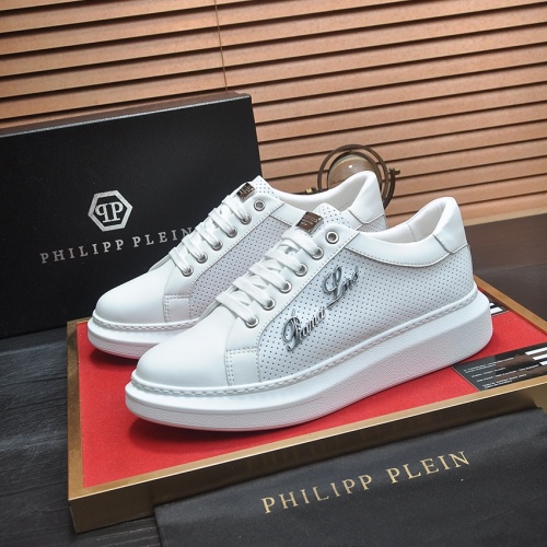 Wholesale Philipp Plein PP Casual Shoes For Men #1220448 $80.00 USD, Wholesale Quality Replica Philipp Plein PP Casual Shoes