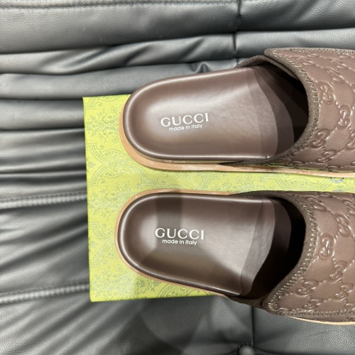 Replica Gucci Slippers For Men #1220469 $52.00 USD for Wholesale