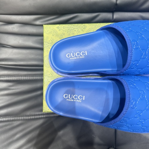 Replica Gucci Slippers For Men #1220476 $52.00 USD for Wholesale