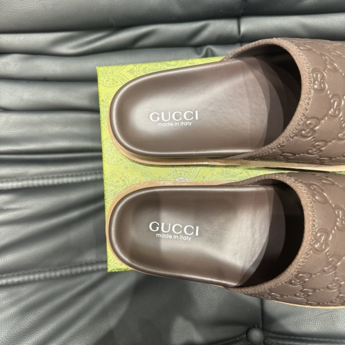 Replica Gucci Slippers For Men #1220478 $52.00 USD for Wholesale