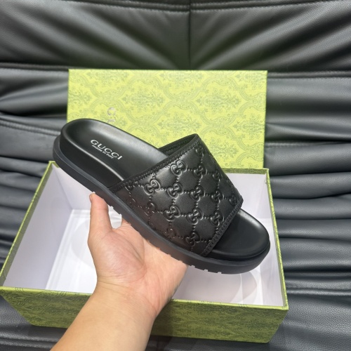 Replica Gucci Slippers For Men #1220480 $52.00 USD for Wholesale