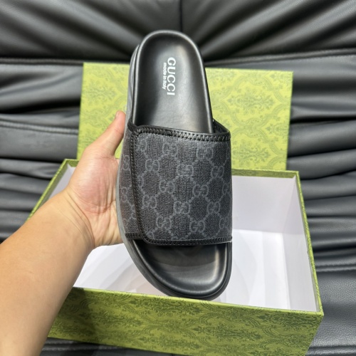 Replica Gucci Slippers For Men #1220485 $52.00 USD for Wholesale