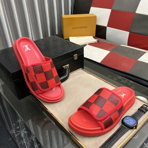 Replica Louis Vuitton Slippers For Men #1220504 $56.00 USD for Wholesale