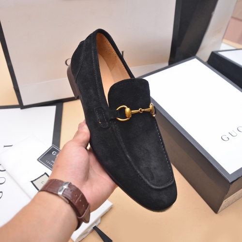 Replica Gucci Oxfords Shoes For Men #1220545 $92.00 USD for Wholesale