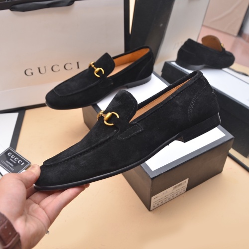 Replica Gucci Oxfords Shoes For Men #1220545 $92.00 USD for Wholesale