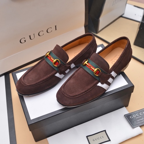 Wholesale Gucci Oxfords Shoes For Men #1220547 $92.00 USD, Wholesale Quality Replica Gucci Oxfords Shoes