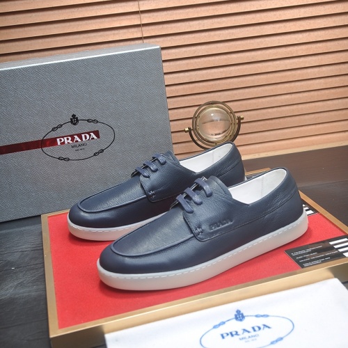 Wholesale Prada Casual Shoes For Men #1220636 $98.00 USD, Wholesale Quality Replica Prada Casual Shoes