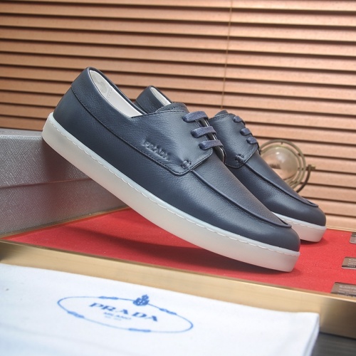 Replica Prada Casual Shoes For Men #1220636 $98.00 USD for Wholesale