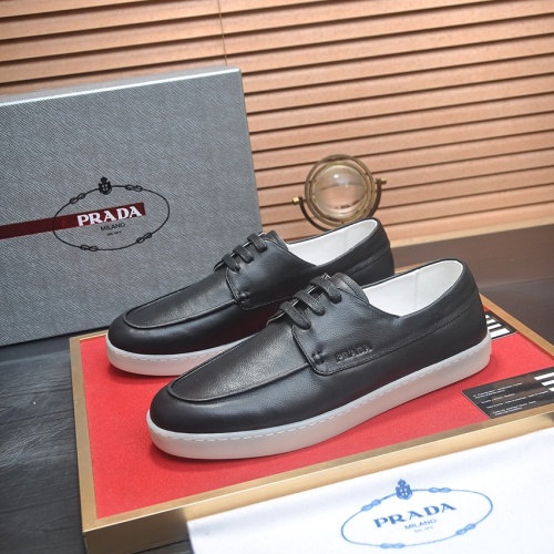 Wholesale Prada Casual Shoes For Men #1220637 $98.00 USD, Wholesale Quality Replica Prada Casual Shoes