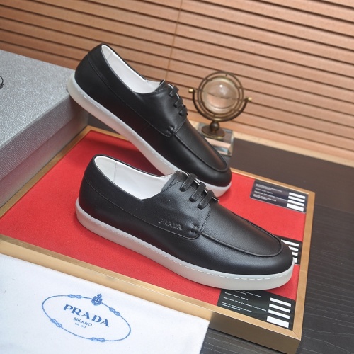 Replica Prada Casual Shoes For Men #1220637 $98.00 USD for Wholesale