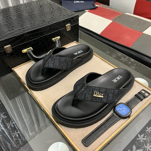 Wholesale Christian Dior Slippers For Men #1220799 $52.00 USD, Wholesale Quality Replica Christian Dior Slippers