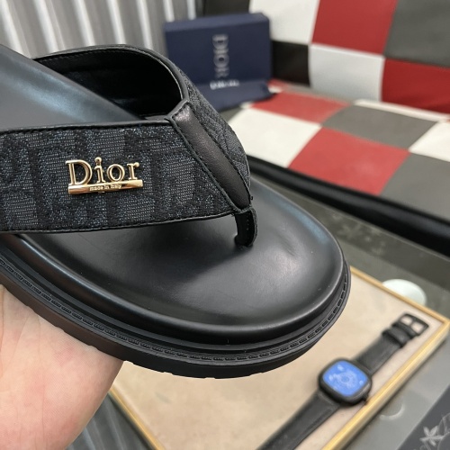 Replica Christian Dior Slippers For Men #1220799 $52.00 USD for Wholesale