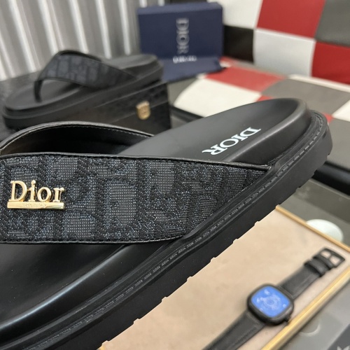 Replica Christian Dior Slippers For Men #1220799 $52.00 USD for Wholesale