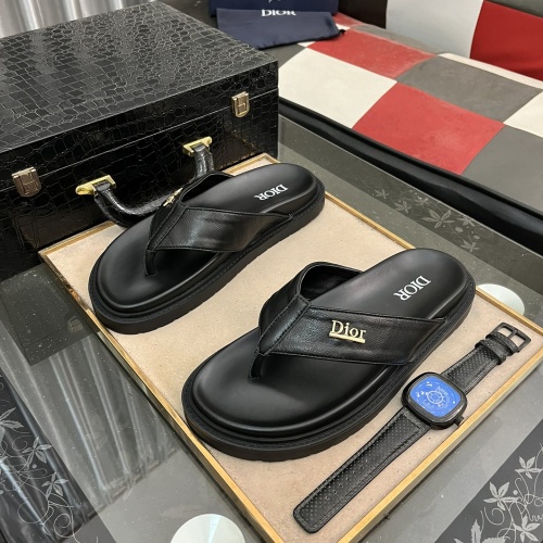 Wholesale Christian Dior Slippers For Men #1220800 $52.00 USD, Wholesale Quality Replica Christian Dior Slippers