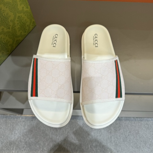 Replica Gucci Slippers For Men #1220808 $52.00 USD for Wholesale