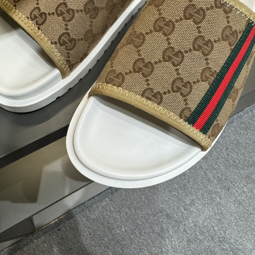 Replica Gucci Slippers For Men #1220809 $52.00 USD for Wholesale