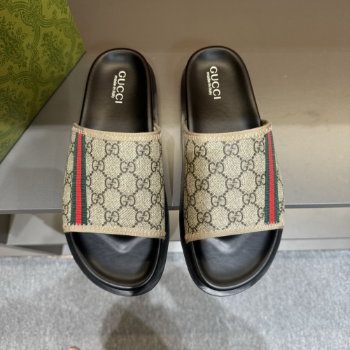 Replica Gucci Slippers For Men #1220810 $52.00 USD for Wholesale