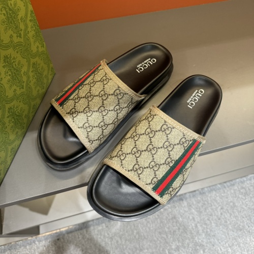 Replica Gucci Slippers For Men #1220810 $52.00 USD for Wholesale