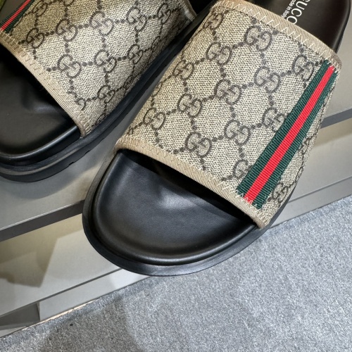 Replica Gucci Slippers For Men #1220810 $52.00 USD for Wholesale