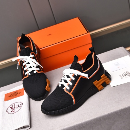 Replica Hermes Casual Shoes For Men #1220824 $105.00 USD for Wholesale