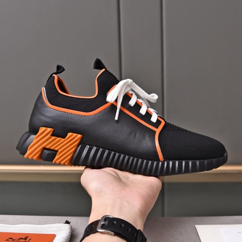 Replica Hermes Casual Shoes For Men #1220824 $105.00 USD for Wholesale