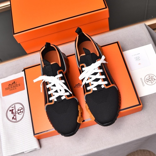 Replica Hermes Casual Shoes For Men #1220824 $105.00 USD for Wholesale