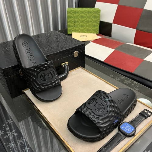 Replica Gucci Slippers For Men #1220828 $56.00 USD for Wholesale