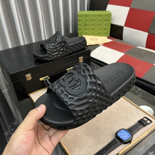 Replica Gucci Slippers For Men #1220828 $56.00 USD for Wholesale