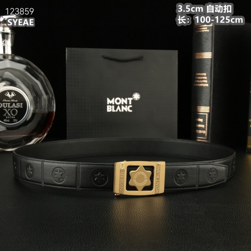 Replica Montblanc AAA Quality Belts For Men #1220850 $60.00 USD for Wholesale