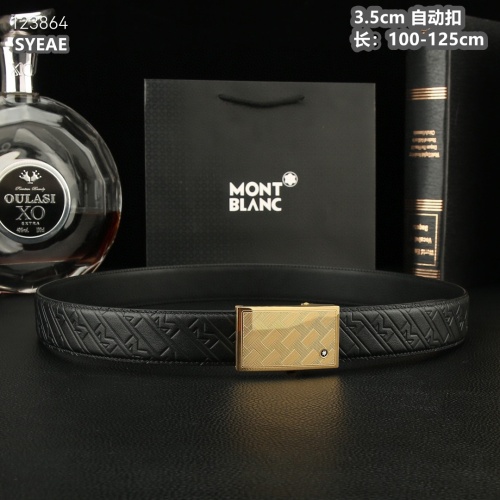 Replica Montblanc AAA Quality Belts For Men #1220858 $60.00 USD for Wholesale