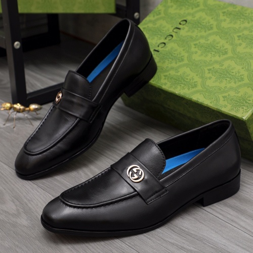 Wholesale Gucci Oxfords Shoes For Men #1220859 $85.00 USD, Wholesale Quality Replica Gucci Oxfords Shoes