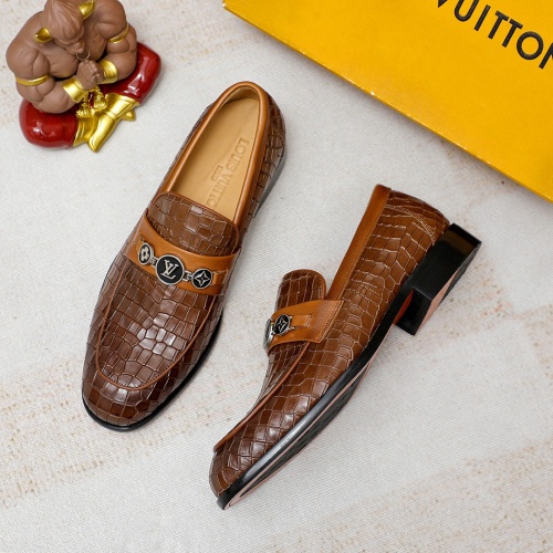 Replica Louis Vuitton LV Oxfords Shoes For Men #1220898 $85.00 USD for Wholesale