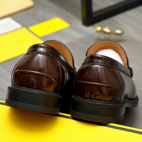 Replica Fendi Leather Shoes For Men #1220975 $82.00 USD for Wholesale