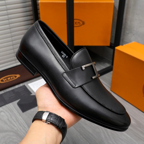 Replica TOD'S Oxfords Shoes For Men #1220990 $80.00 USD for Wholesale