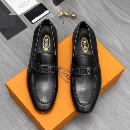 Replica TOD'S Oxfords Shoes For Men #1220991 $80.00 USD for Wholesale