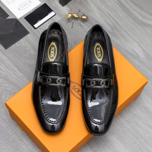 Replica TOD'S Oxfords Shoes For Men #1220992 $80.00 USD for Wholesale