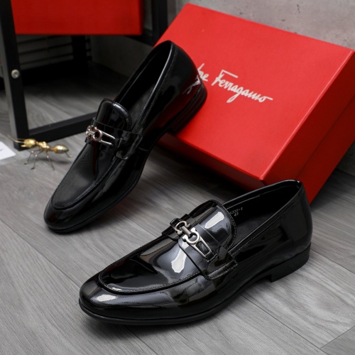 Wholesale Salvatore Ferragamo Leather Shoes For Men #1220998 $80.00 USD, Wholesale Quality Replica Salvatore Ferragamo Leather Shoes