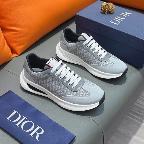 Wholesale Christian Dior Casual Shoes For Men #1221045 $80.00 USD, Wholesale Quality Replica Christian Dior Casual Shoes