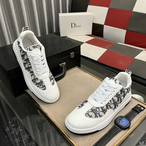 Wholesale Christian Dior Casual Shoes For Men #1221048 $72.00 USD, Wholesale Quality Replica Christian Dior Casual Shoes