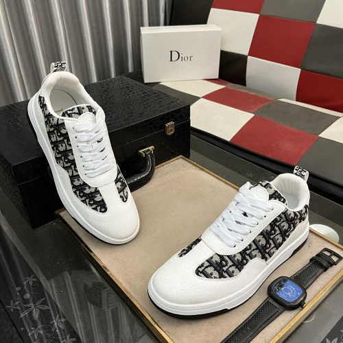 Wholesale Christian Dior Casual Shoes For Men #1221049 $72.00 USD, Wholesale Quality Replica Christian Dior Casual Shoes