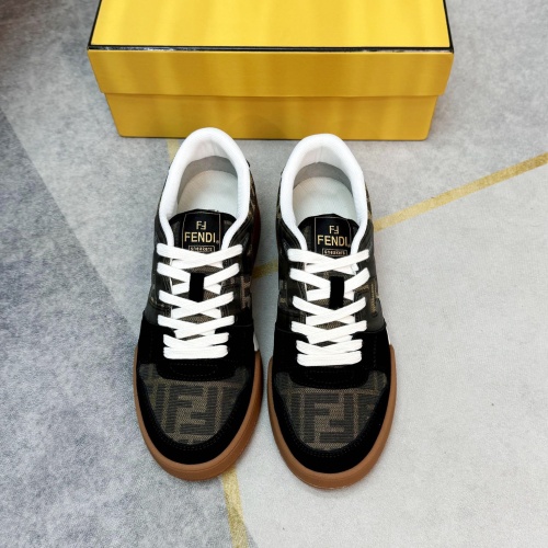 Replica Fendi Casual Shoes For Men #1221054 $102.00 USD for Wholesale